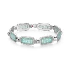 Bracelet argent 925 avec 8 amazonites