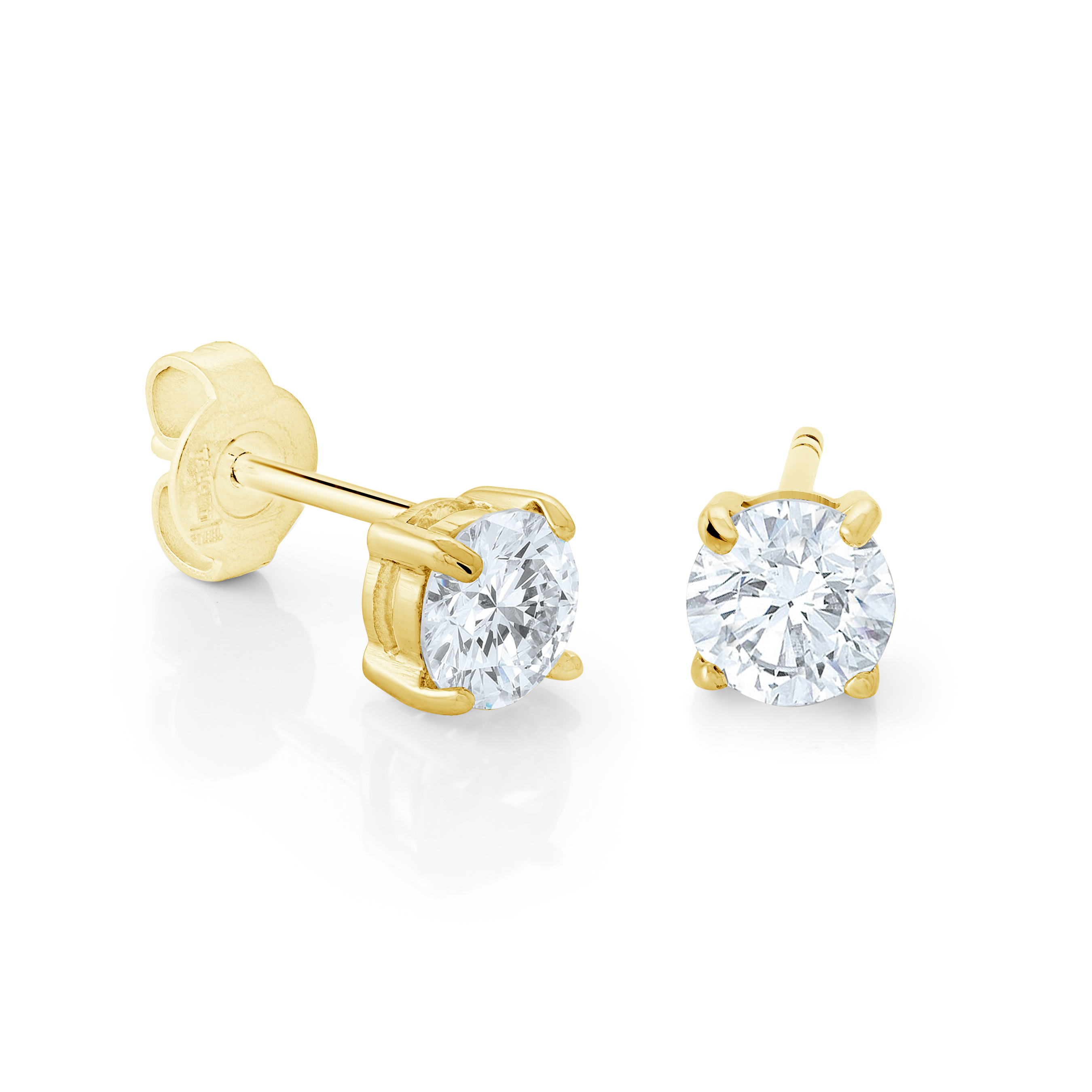 Boucles huggies acier