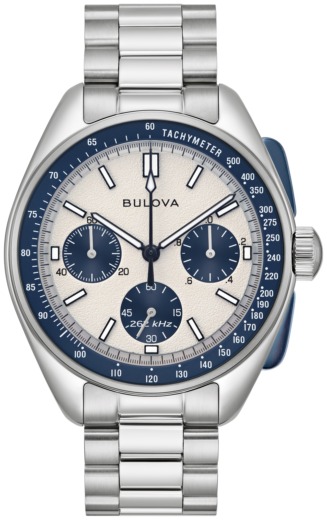 Montre Pilote lunaire Bulova chronomètre à quartz