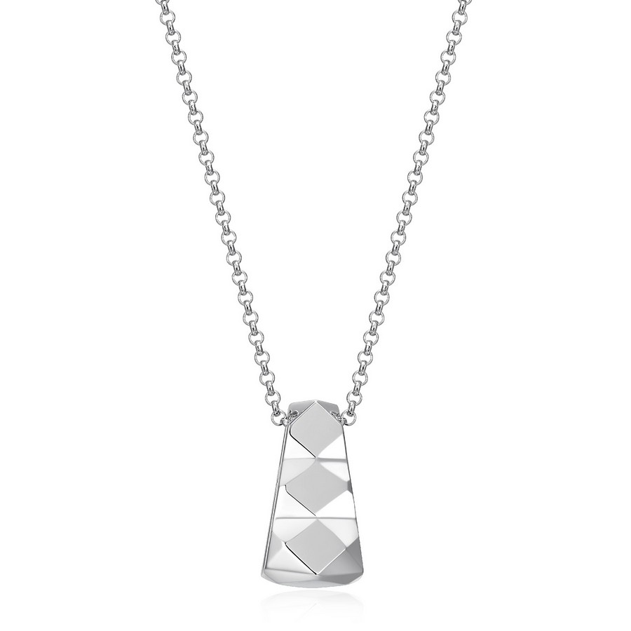 Ensemble chaîne et pendentif argent 925 ligne Captivate