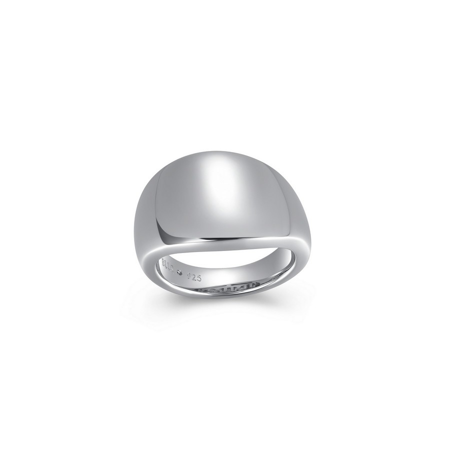 Bague argent type jonc