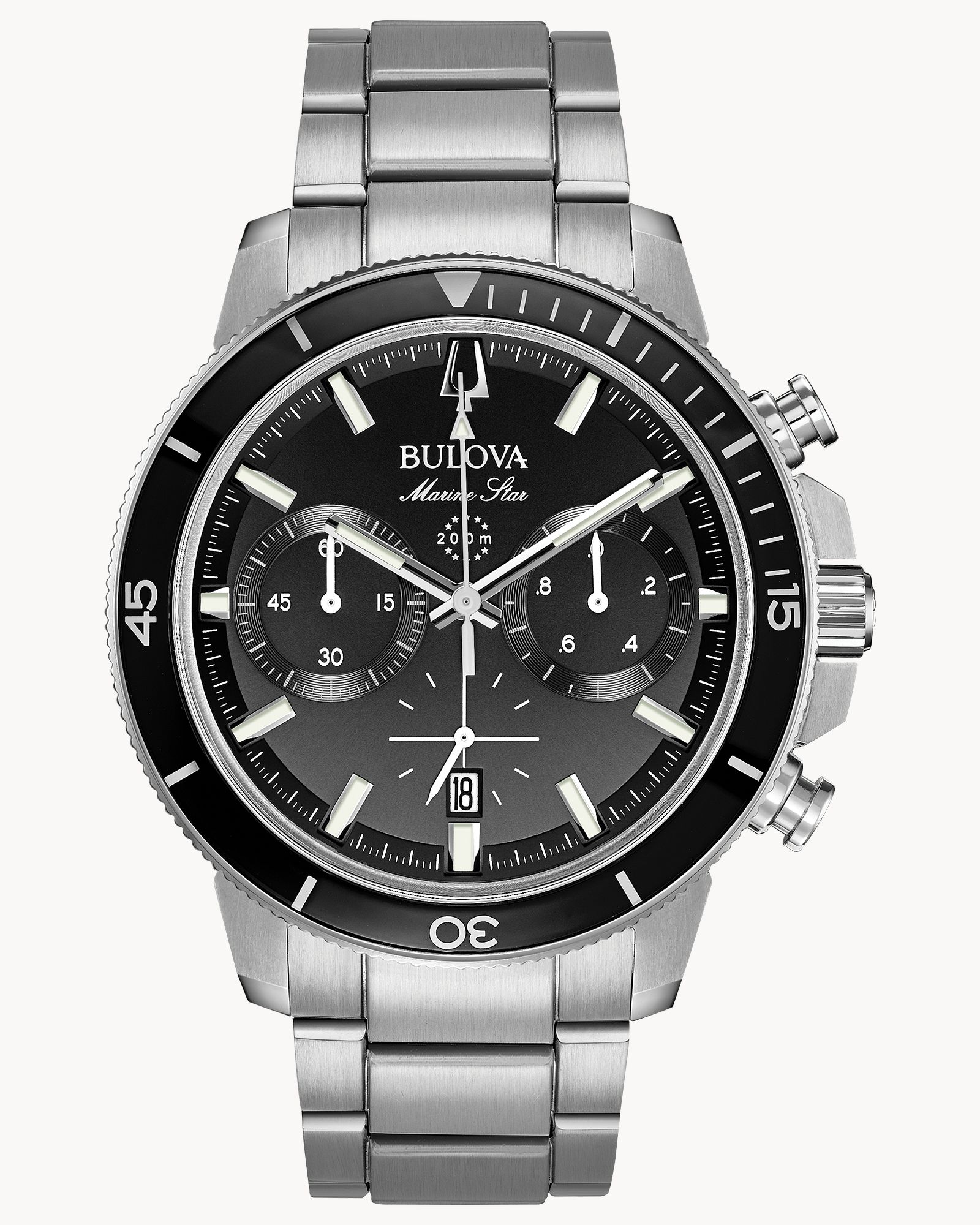 Montre Bulova Homme Marine Star Chrono quartz
