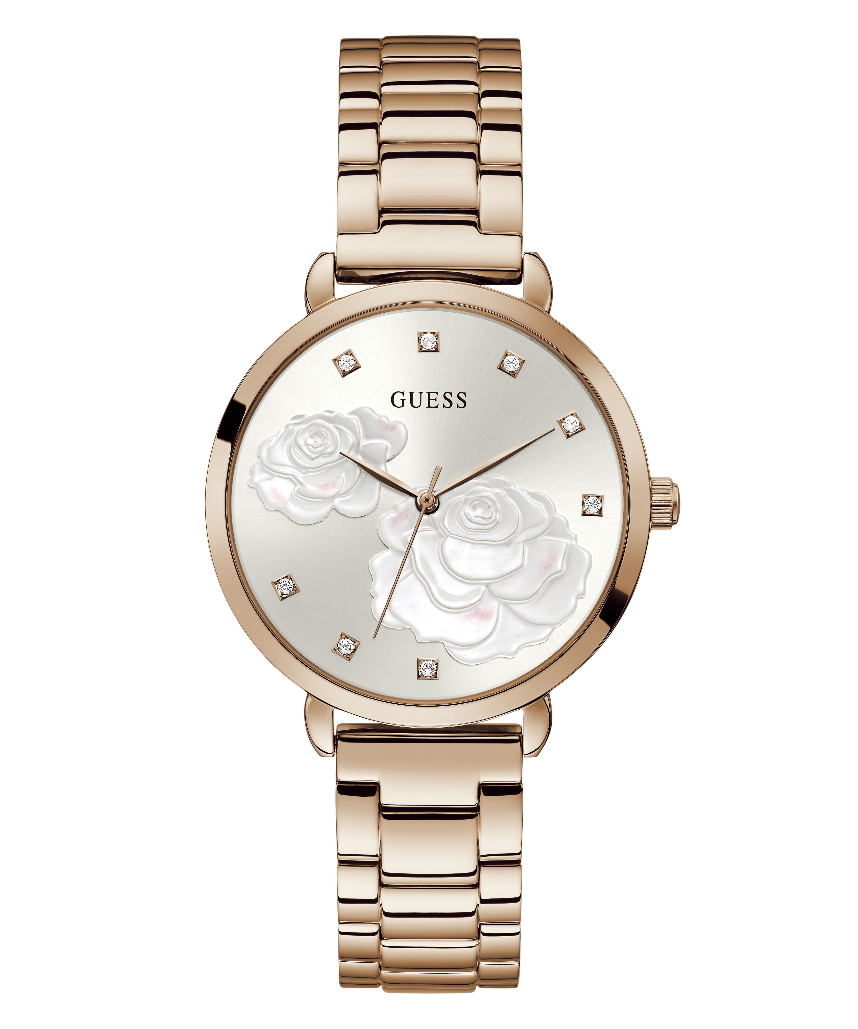 Montre GUESS bracelet et boitier rose