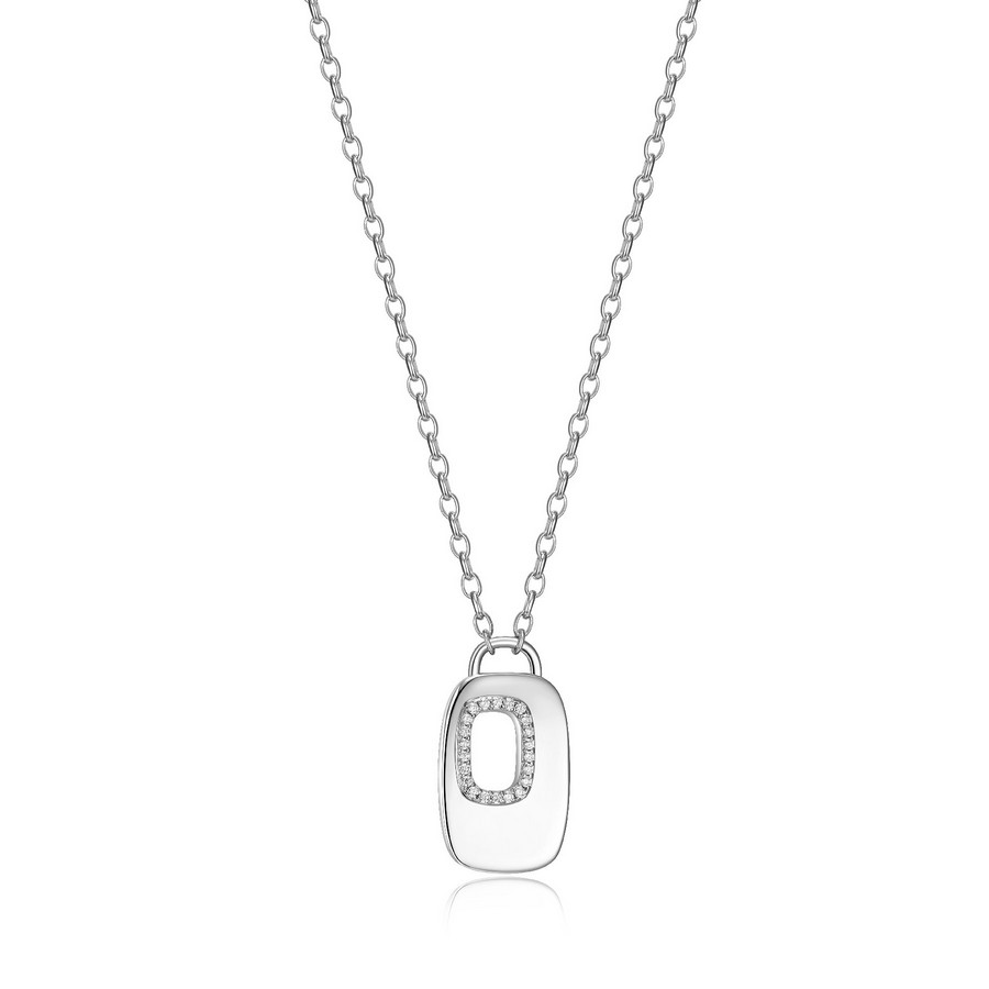 Ensemble chaîne et pendentif en argent 925 ligne lookout