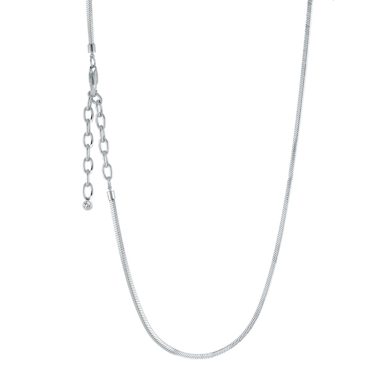 Chaîne acier maille serpent