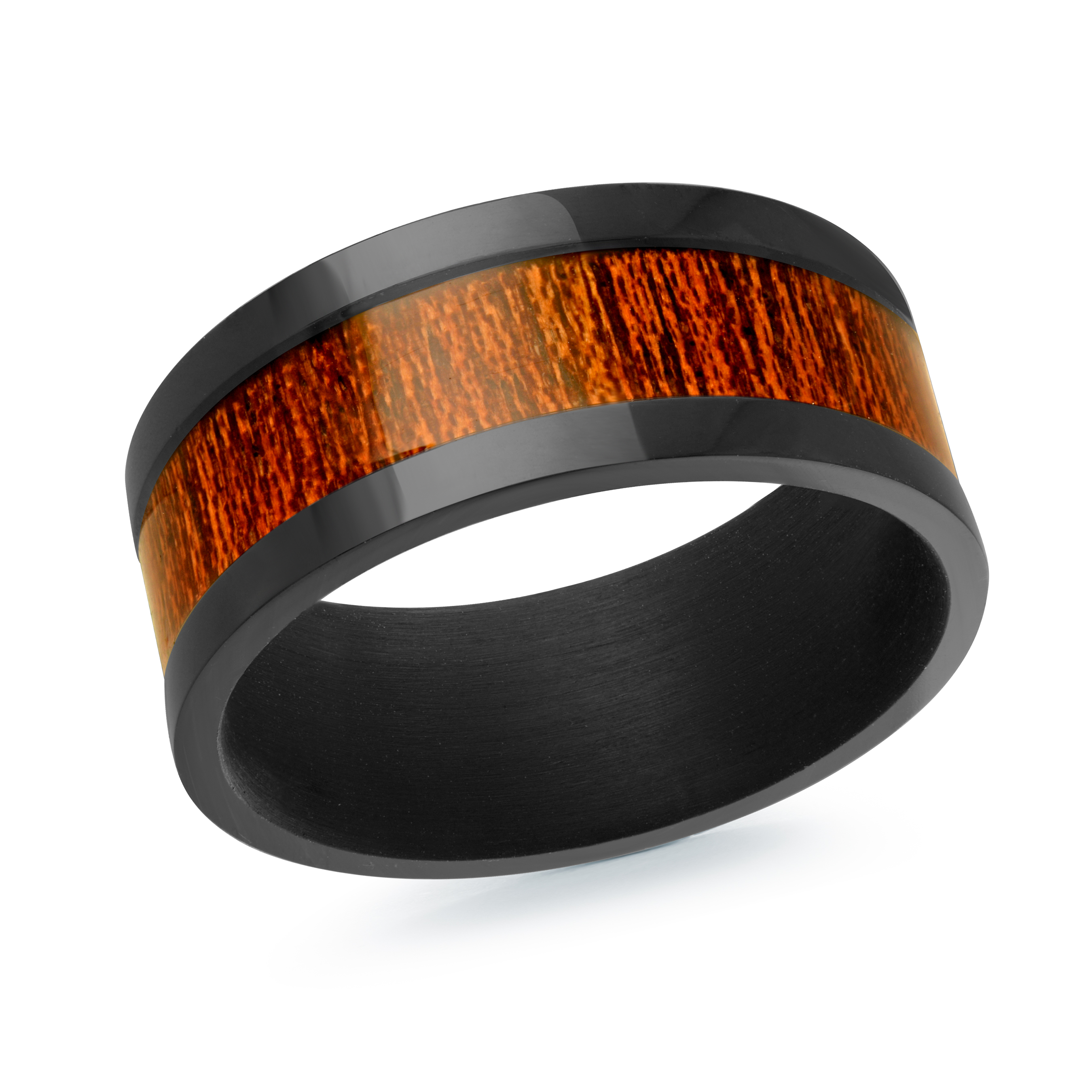Jonc homme Tantalum et Bois