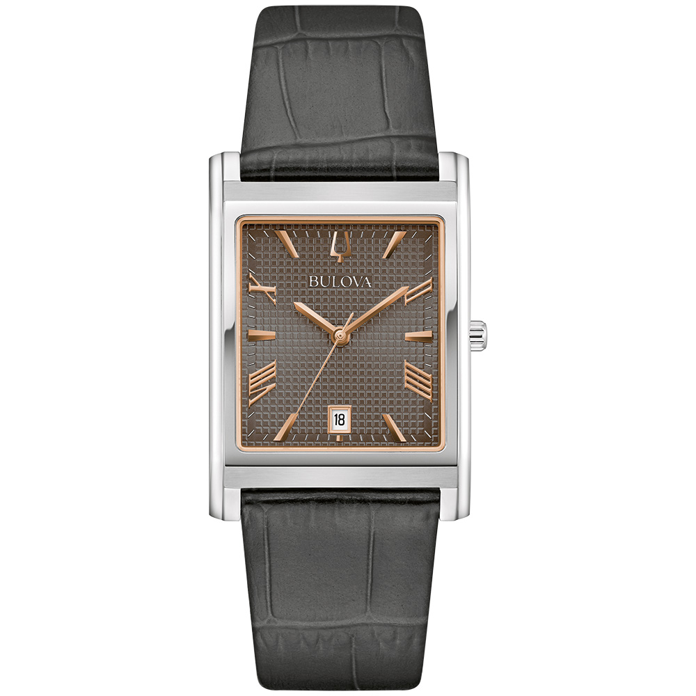 Montre homme Sutton fond brun bracelet cuir