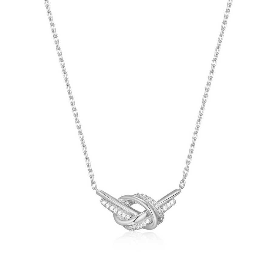 Collier Elle argent 925 collection Unity motif nœud