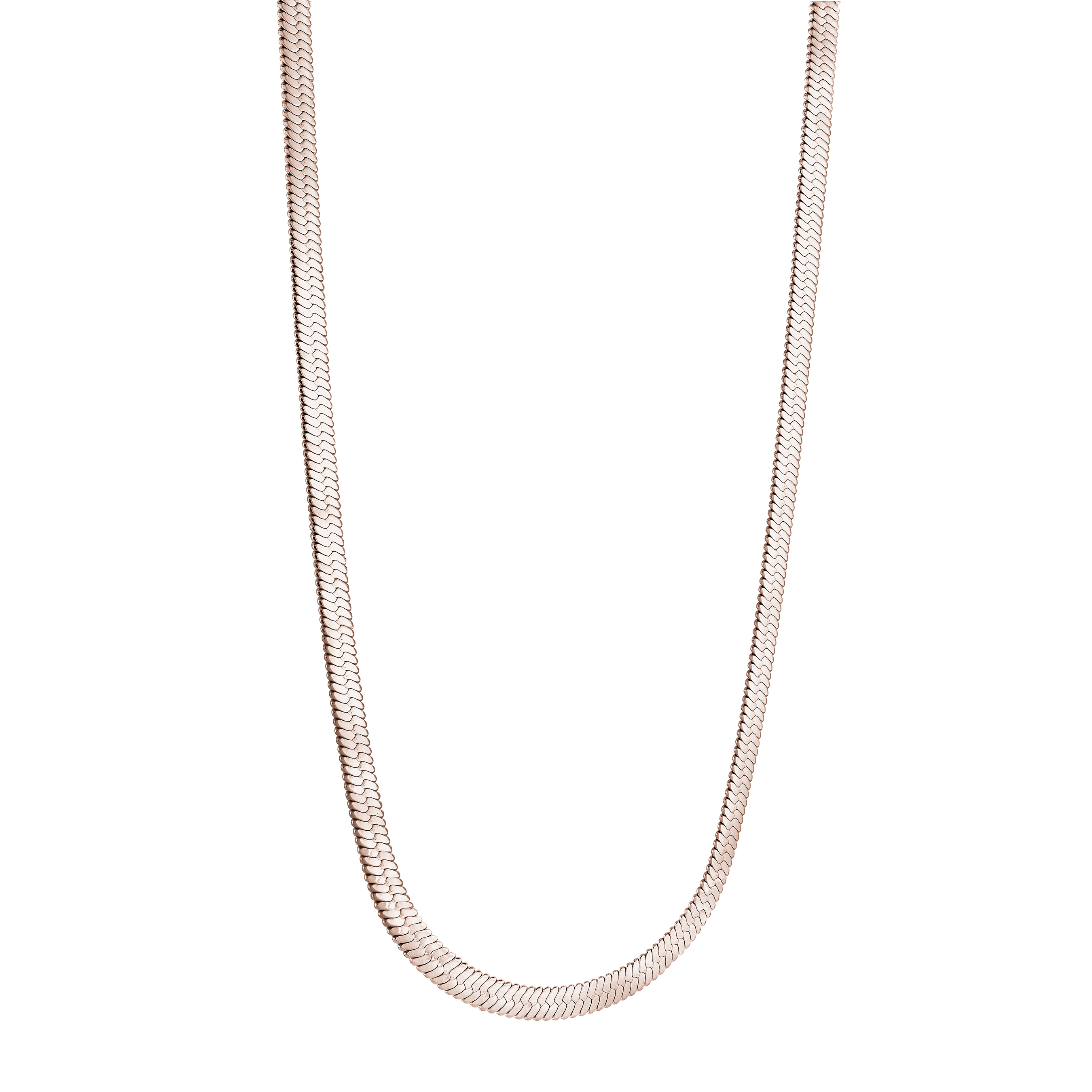 Chaîne de cheville acier maille plate