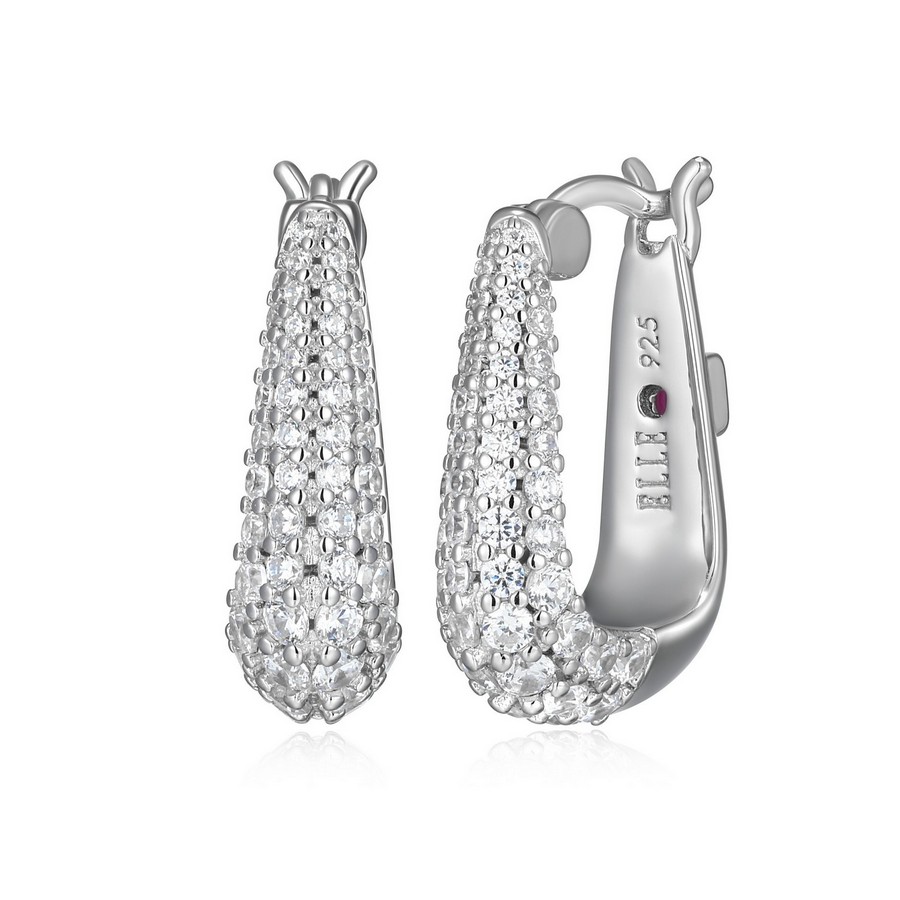 Boucles d'oreilles 925 avec cubics collection Citadel