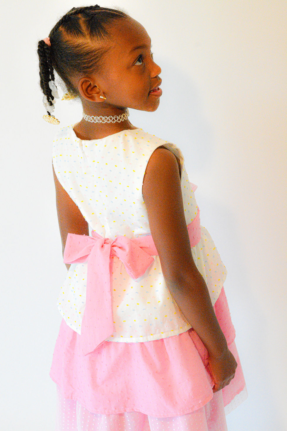 Thumbnail: First Flower of Spring Dotted Swiss Dress