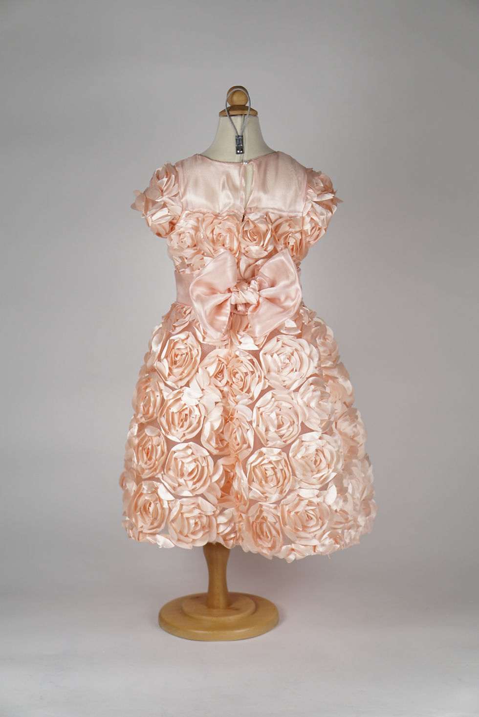 Thumbnail: peach dress back view