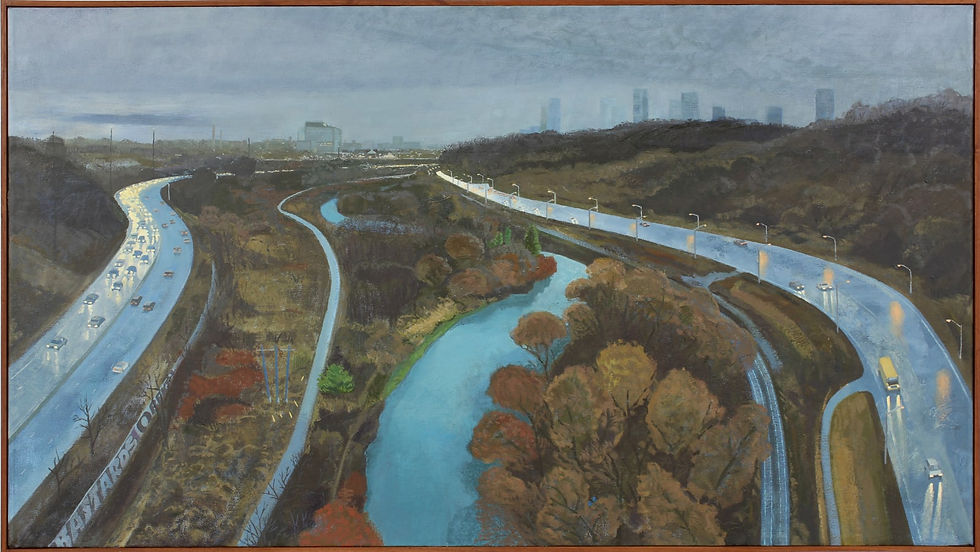 Bloor Viaduct Looking South, 2024