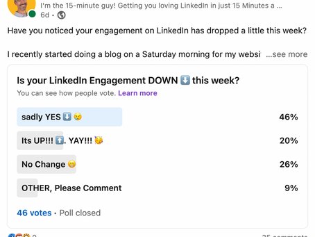 Review Of My Content for w/c 9 July 2022