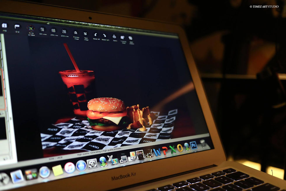 Food Photography Services - TIMEZ ART
