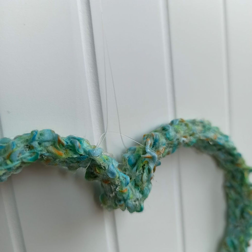 Miniature : Coeur vert vu de près