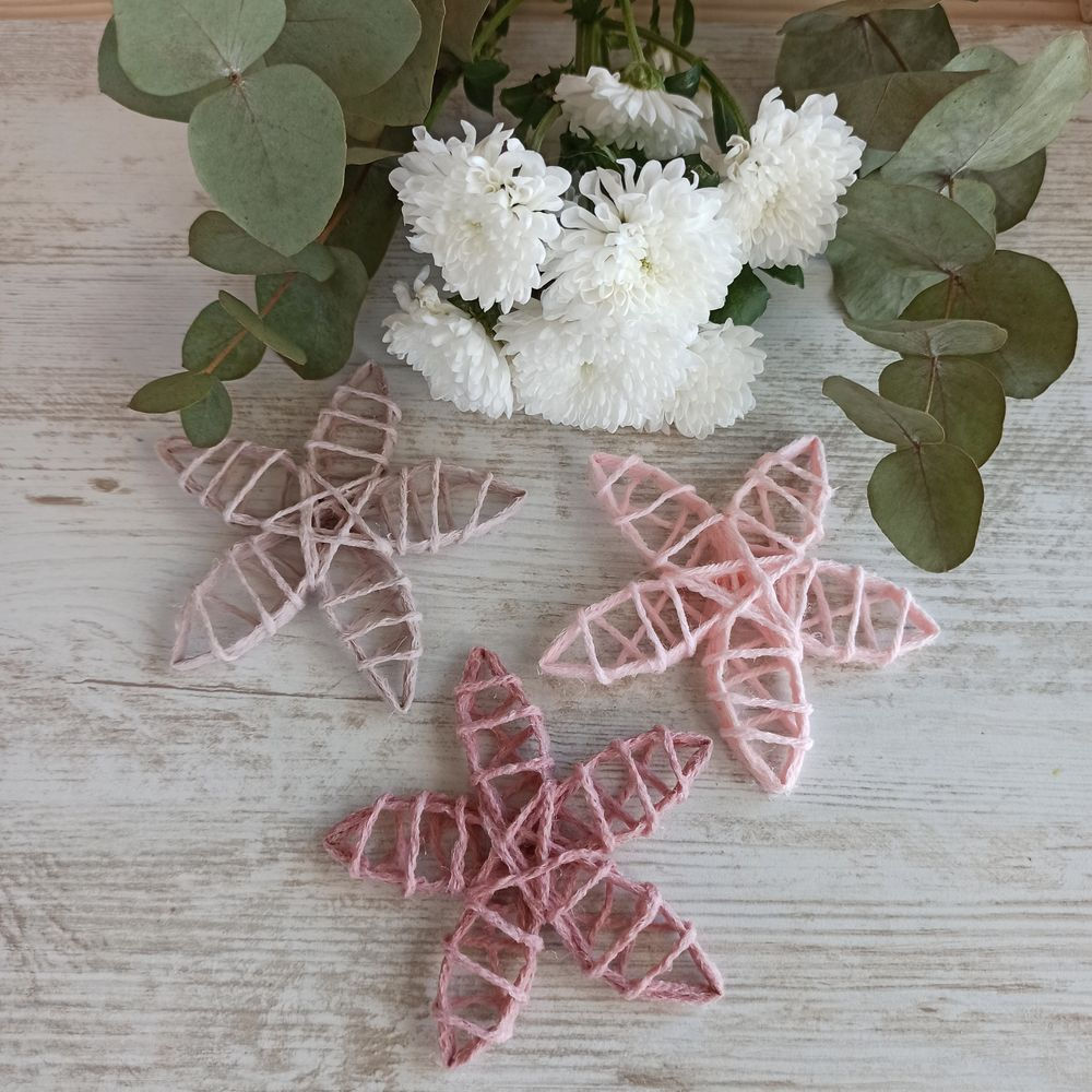 Fleurs rose pastel décoration de table pour mariage fait main en France