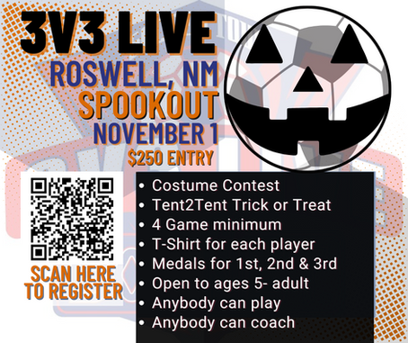 3v3 Registration Closing October 26