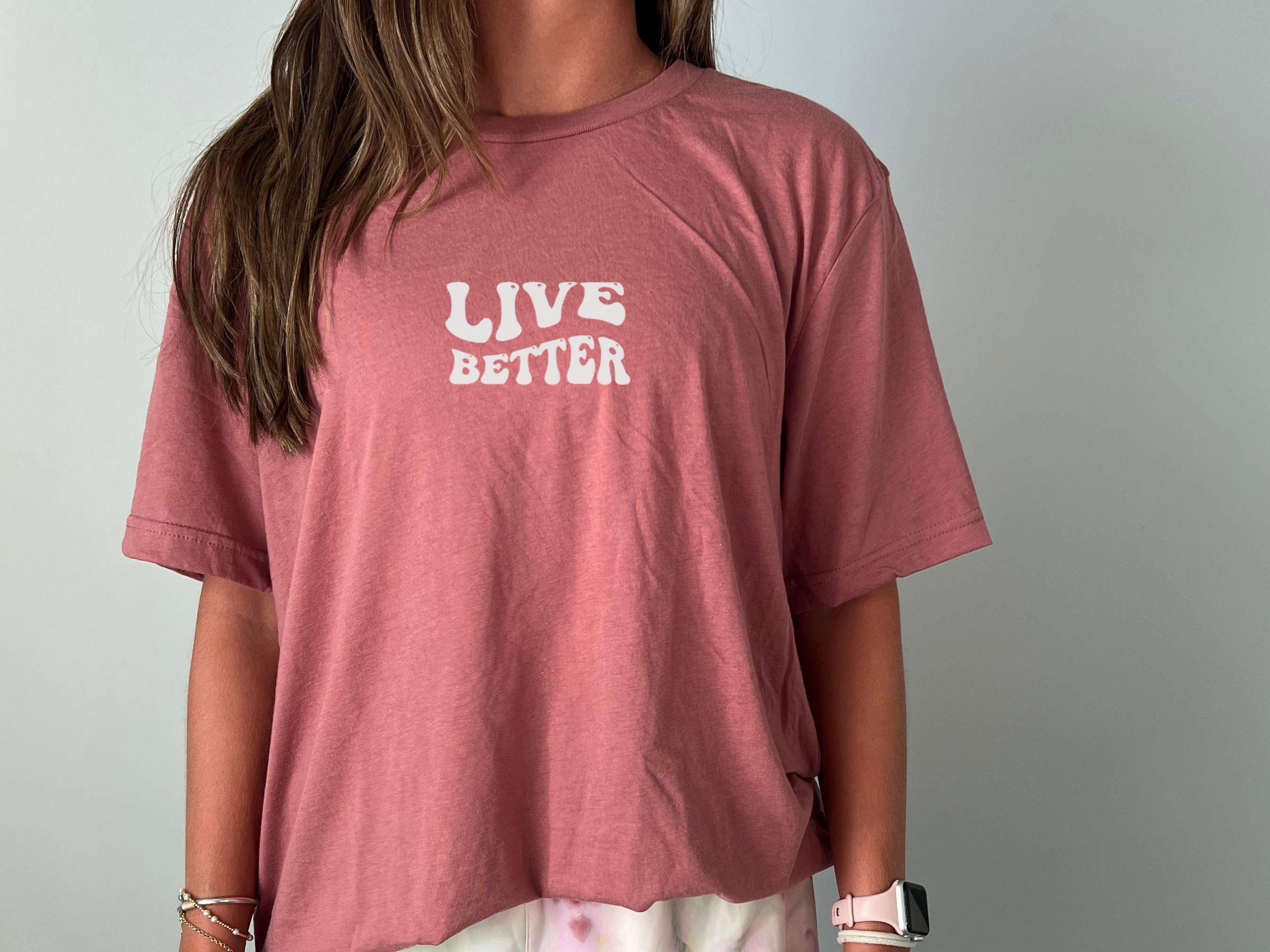 Live Better Lifestyle Bold Tri-Blend Short Sleeved T-Shirt