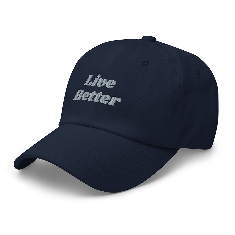 Thumbnail: Live Better Lifestyle Bold Dad Hat
