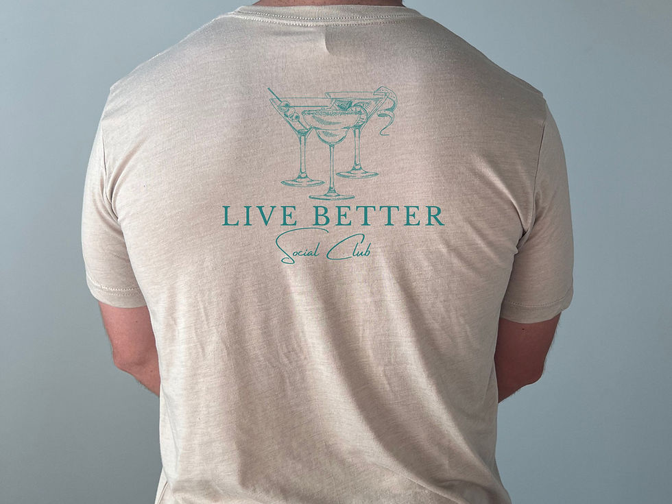 Thumbnail:   Live Better Dirty Martini Tri-Blend T-Shirt