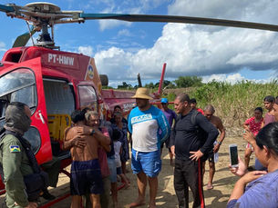 Homem que estava desaparecido há 10 dias é resgatado na margem de rio