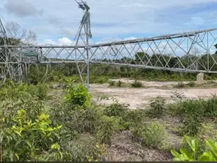 Vandalismo: torre de energia elétrica é derrubada Vilhena