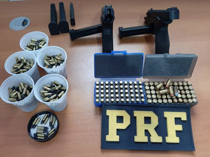 PRF apreende armas de fogo em Vilhena e Ji-Paraná nesta sexta-feira