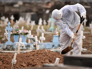 Brasil atinge marca de 400 mil mortos pela covid-19