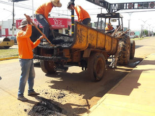 Semosp intensifica operação tapa-buracos no período de chuvas
