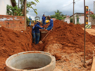 Vilhena vai receber quase R$ 1 milhão para continuidade de obras de saneamento