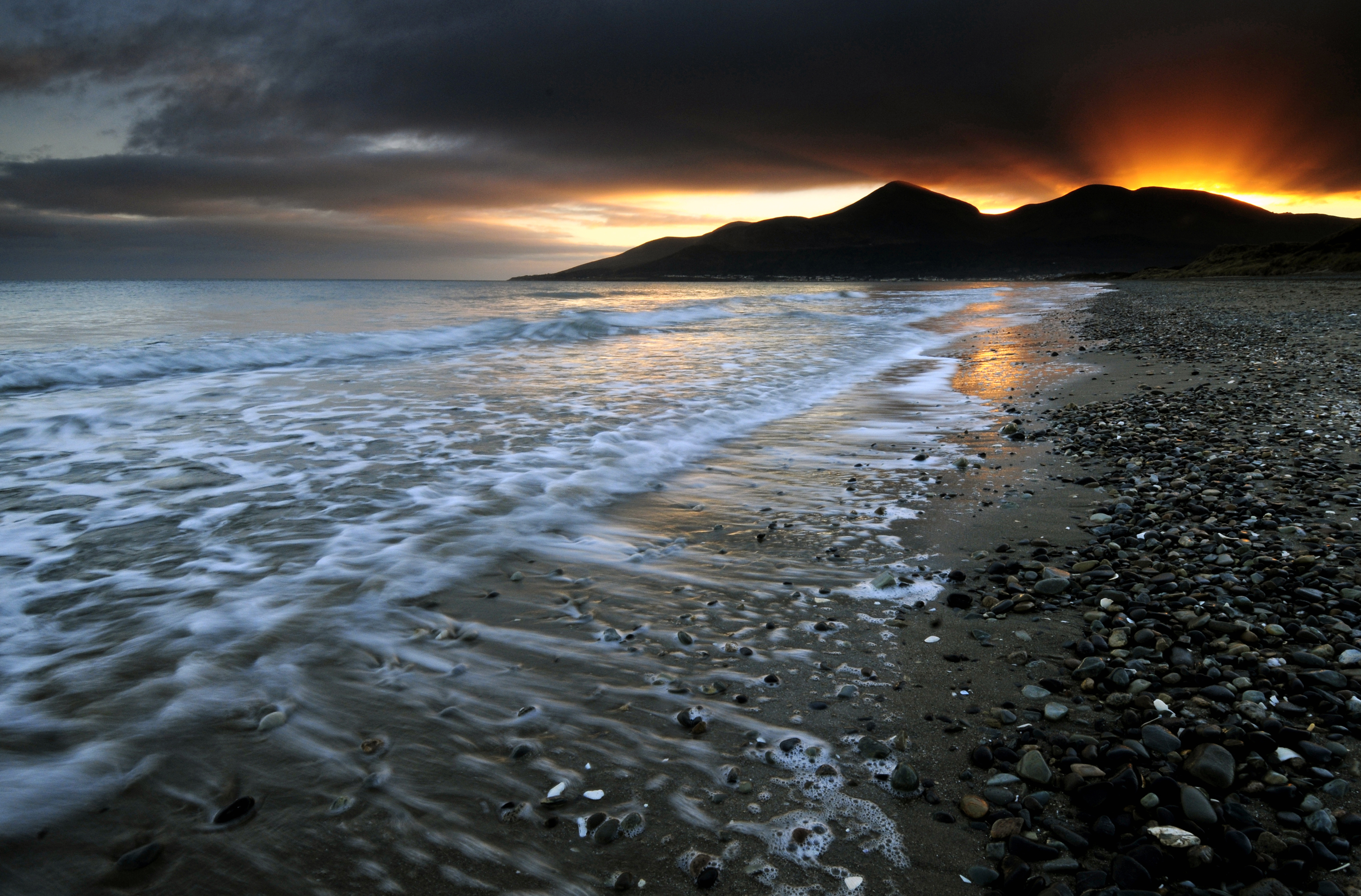 The Mountains of Mourne at Sunset