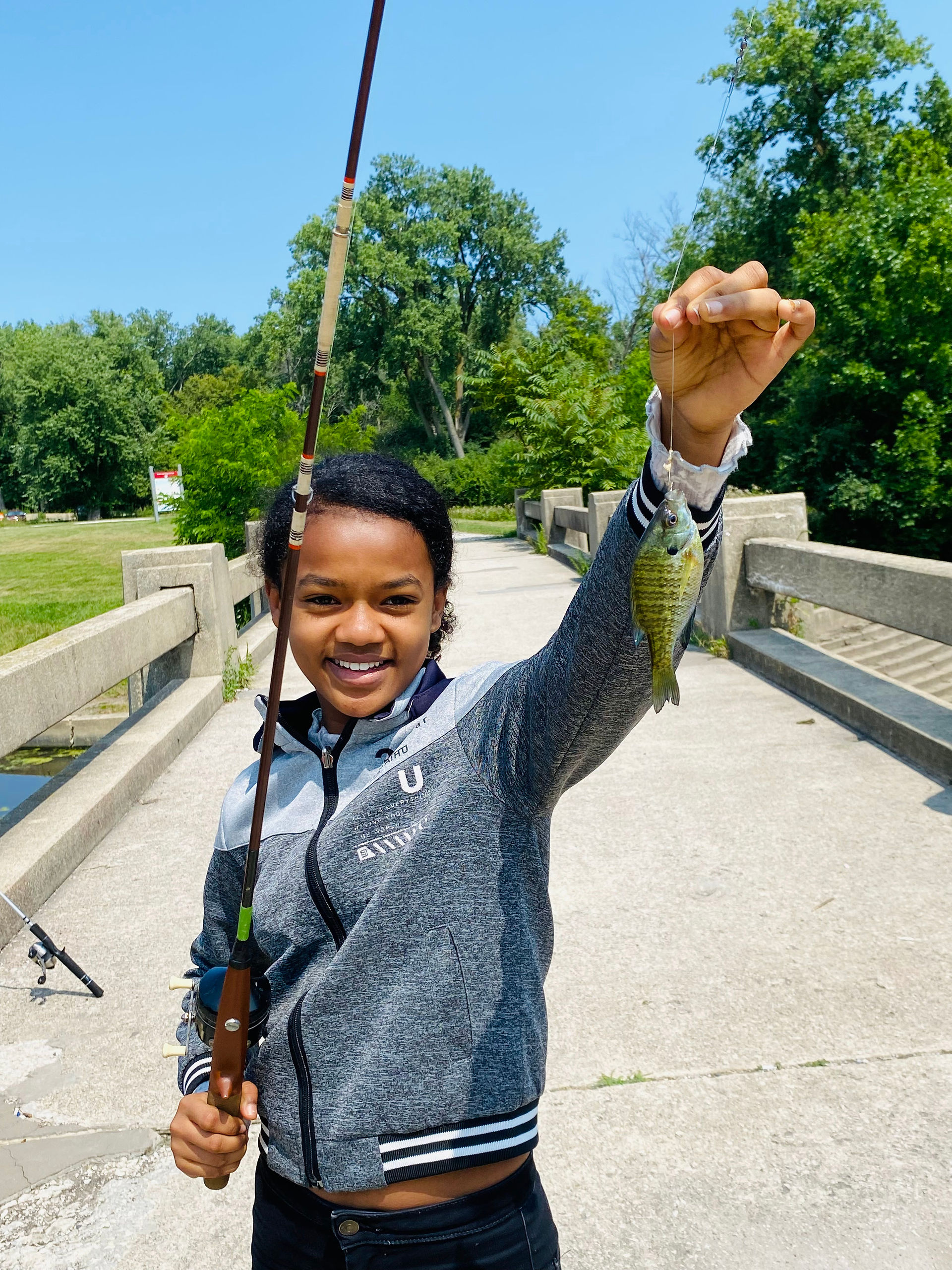 Fishing, Skokie Lagoons