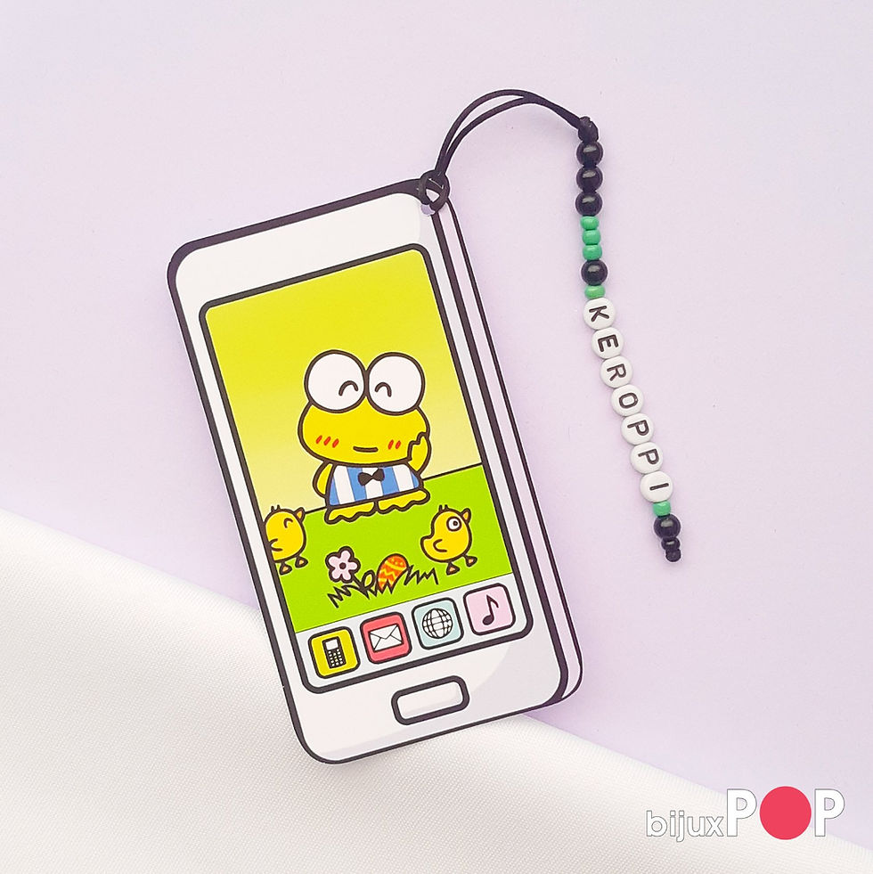 pingente de celular bijuxpop KEROPPI