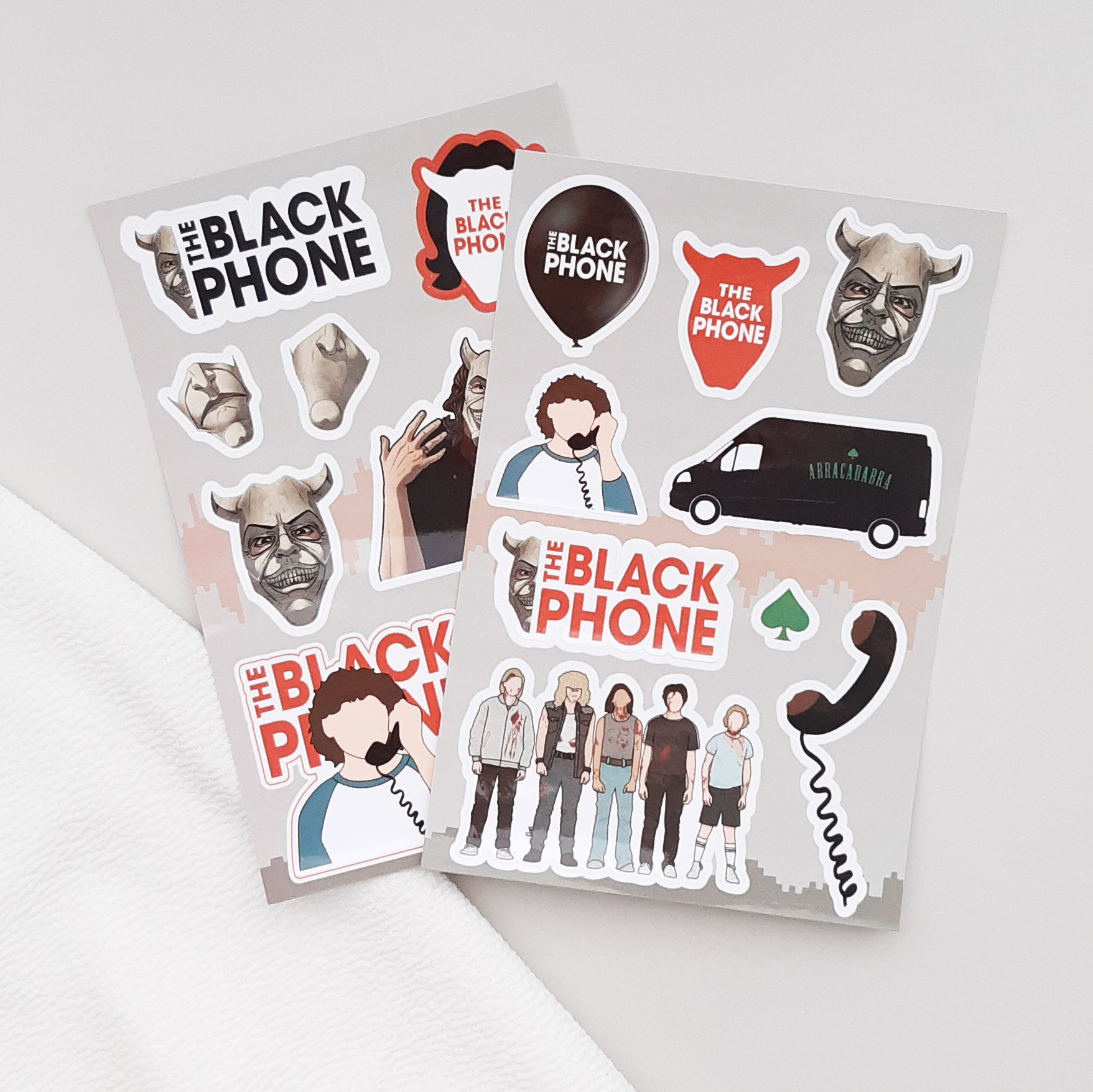 adesivos telefone preto the black phone BijuxPOP