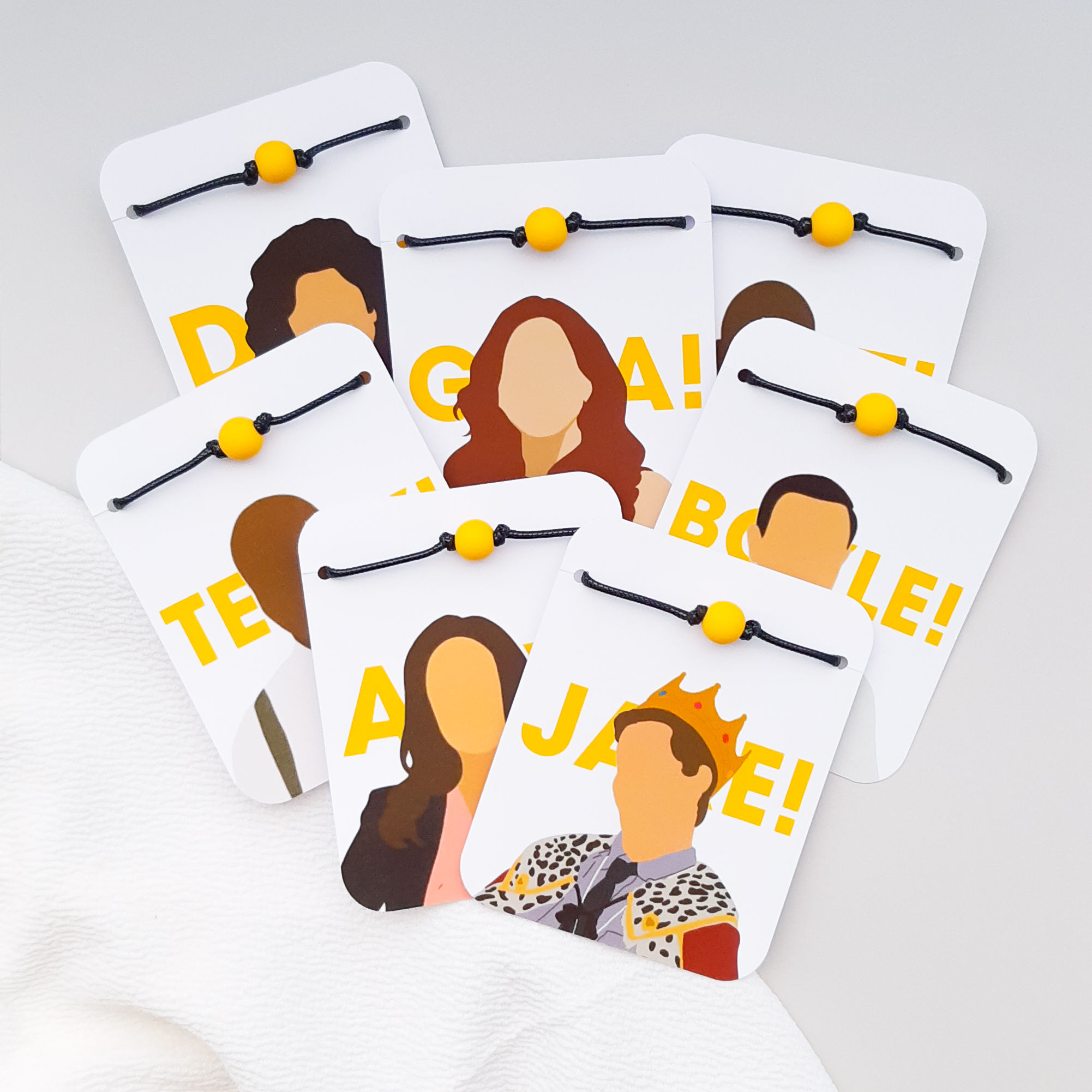 1 pulseira individual brooklyn nine nine 99 personagens BijuxPOP