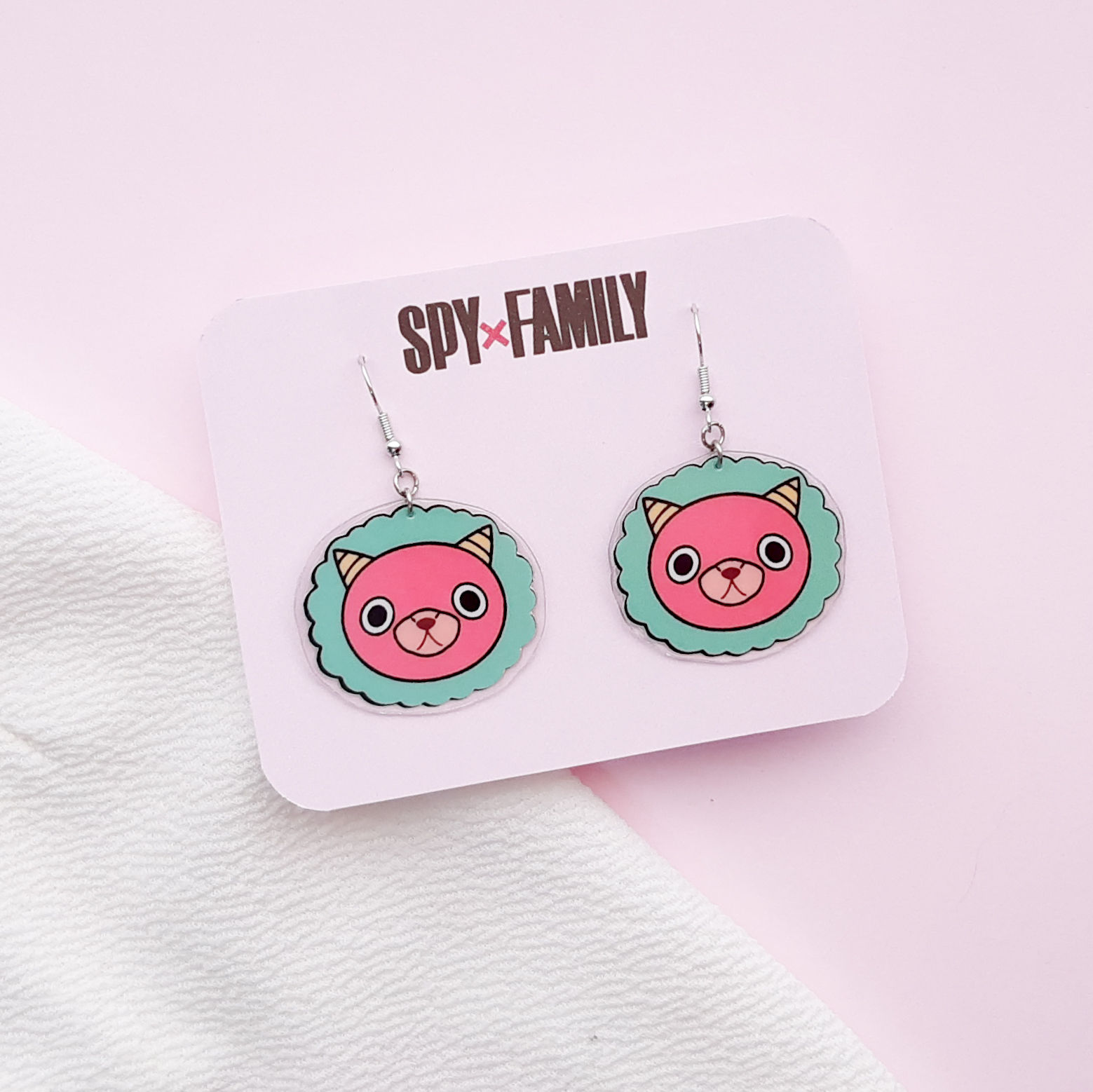 Brincos Spy x Family bijuxpop - Leão