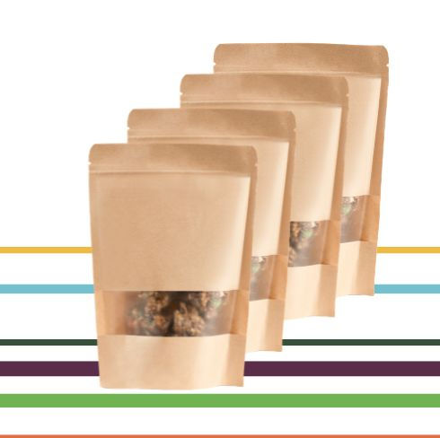 4 Organic and Gluten-Free Chunks of Energy pouches