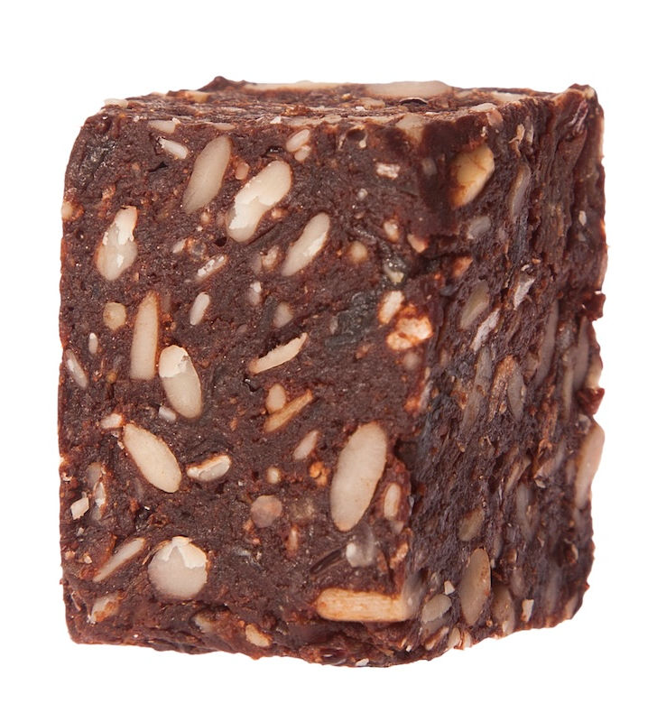 One single chunk of Organic Cacao Goji Chunks of Energy