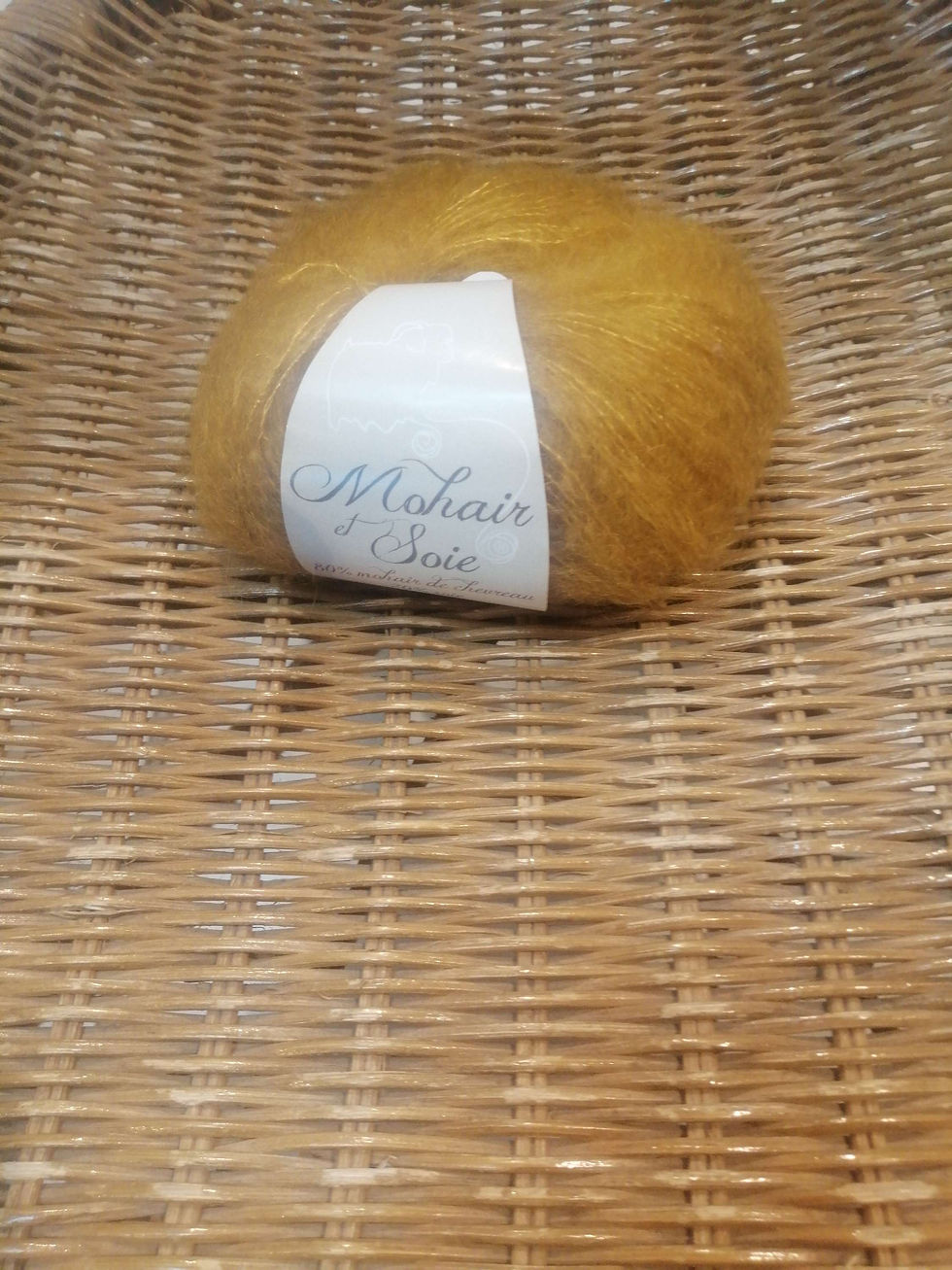 Mohair et Soie Miel