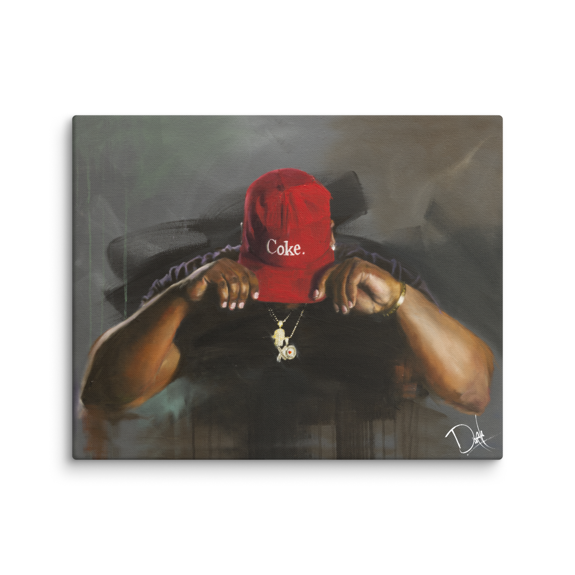 AND A SMILE - 16 X 20