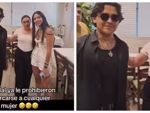 Fotografía de Christian Nodal genera controversia por su reacción ante fan: señalan posible tensión en su relación con Ángela Aguilar