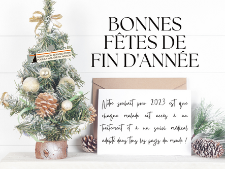 Bonnes fêtes de fin d'année