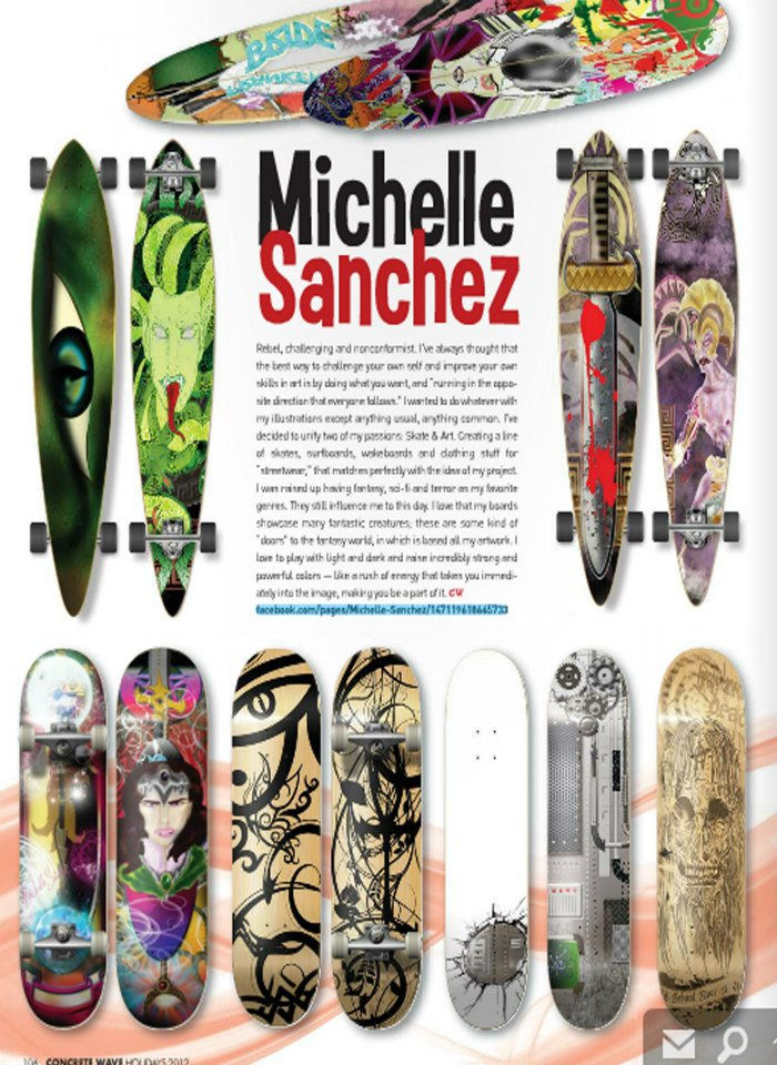 Interview at "Concrete Wave".