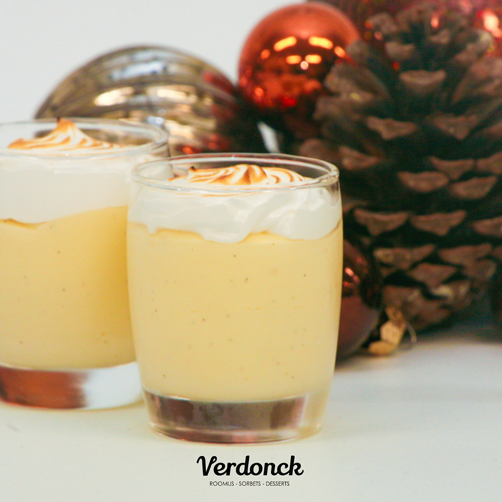 Witte chocolademousse