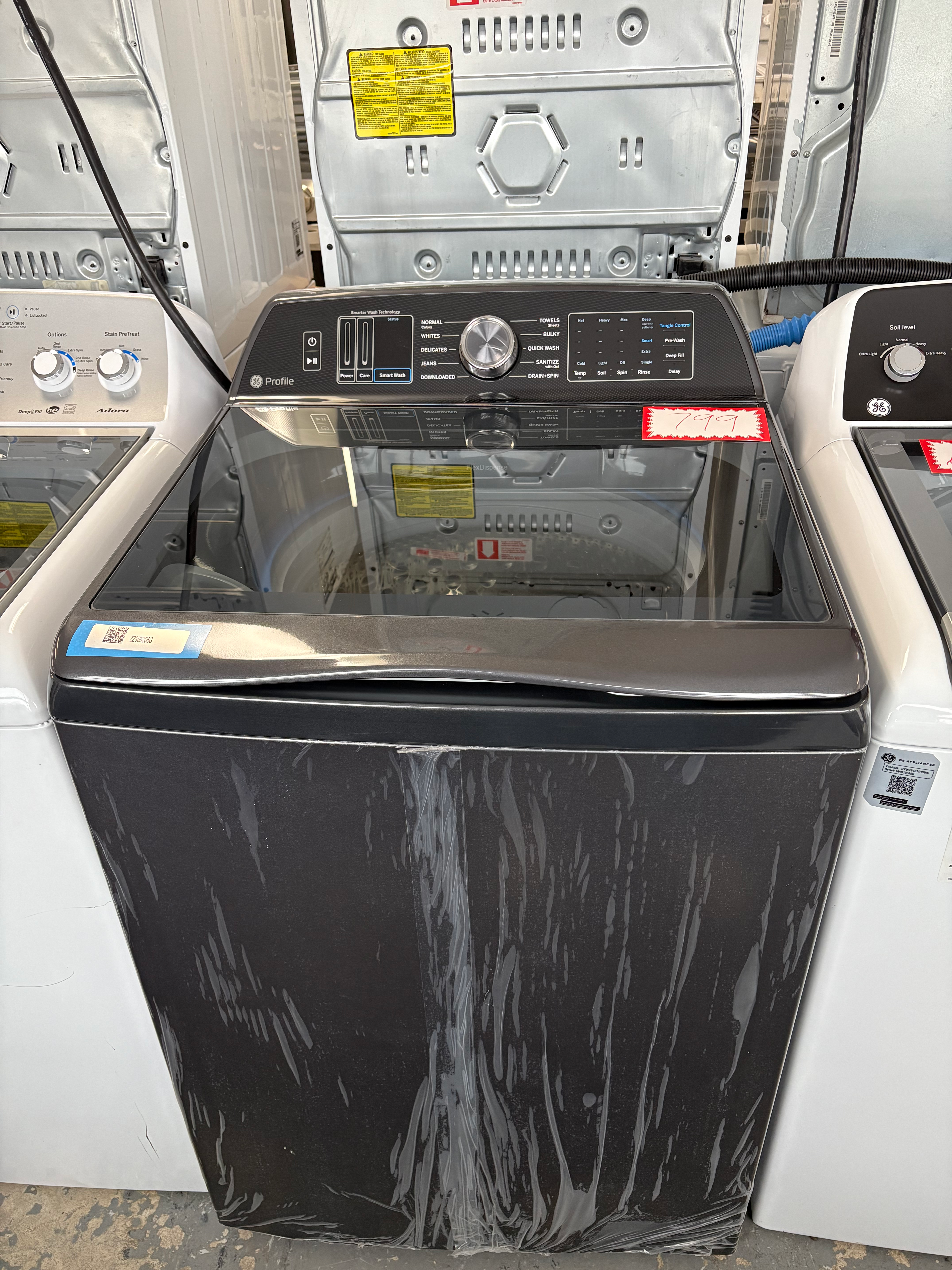 GE Profile 5.4-ft³ Top-Load Washer with Auto Sensing - Sapphire Blue