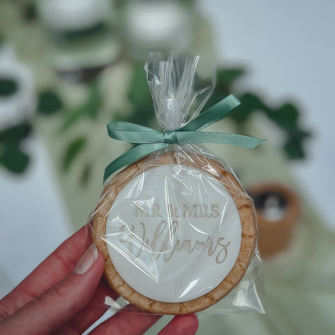 Personalised Shortbread Wedding Favours