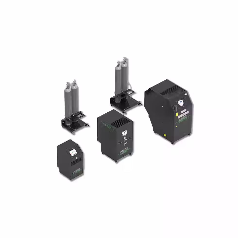 Image of CNG Compressor Series and Storage Cylinders