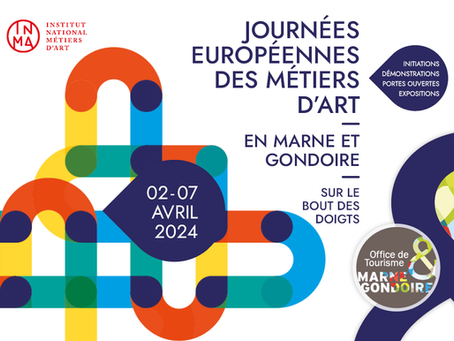 Journées Européennes des Métiers d'Art - Les 5,6 et 7 Avril 2024