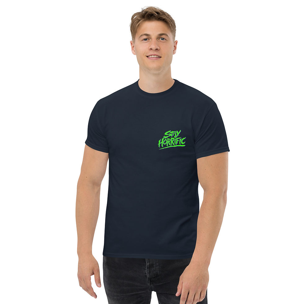 Thumbnail: Stay Horrofic Men's classic tee - Green